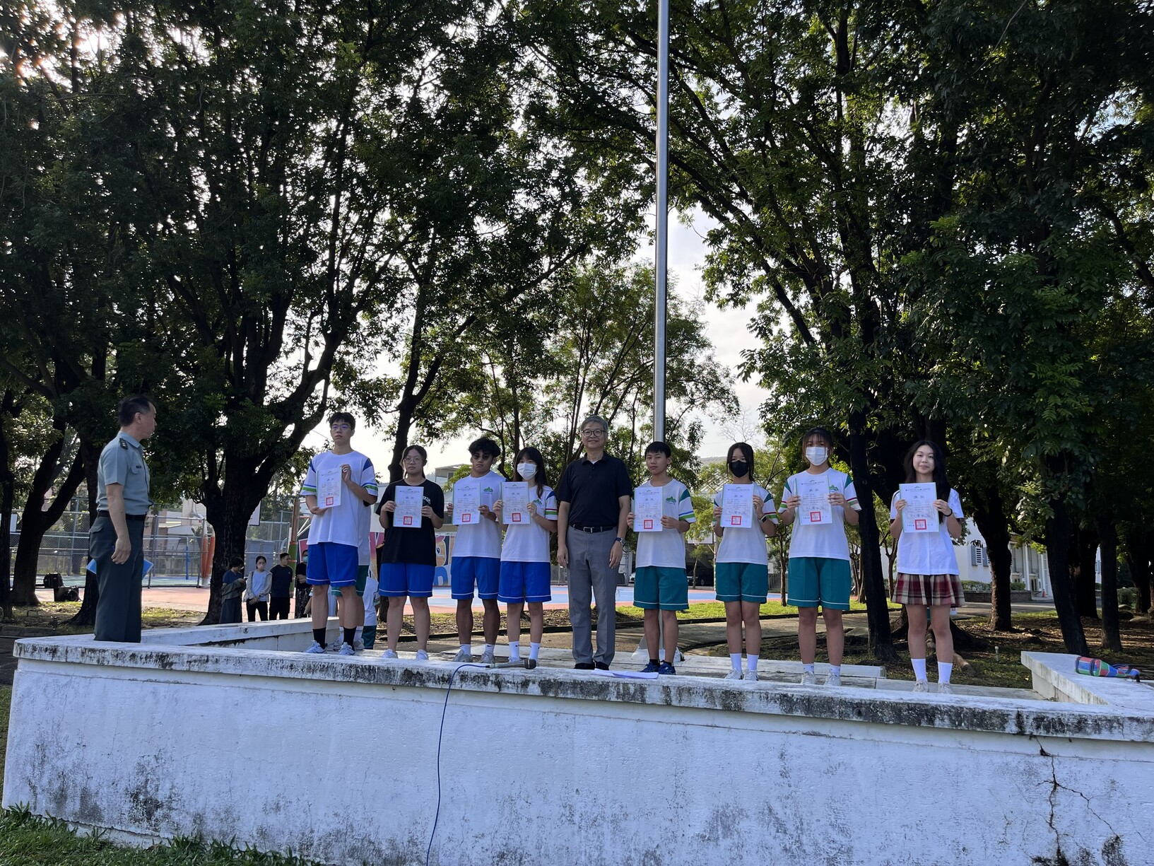 115學年英文單字比賽 頒獎圖片