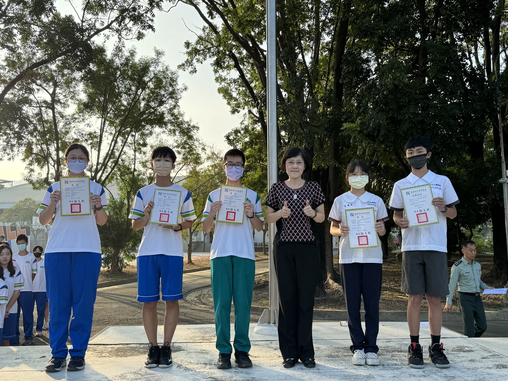 112年高雄市語文市賽 頒獎圖片
