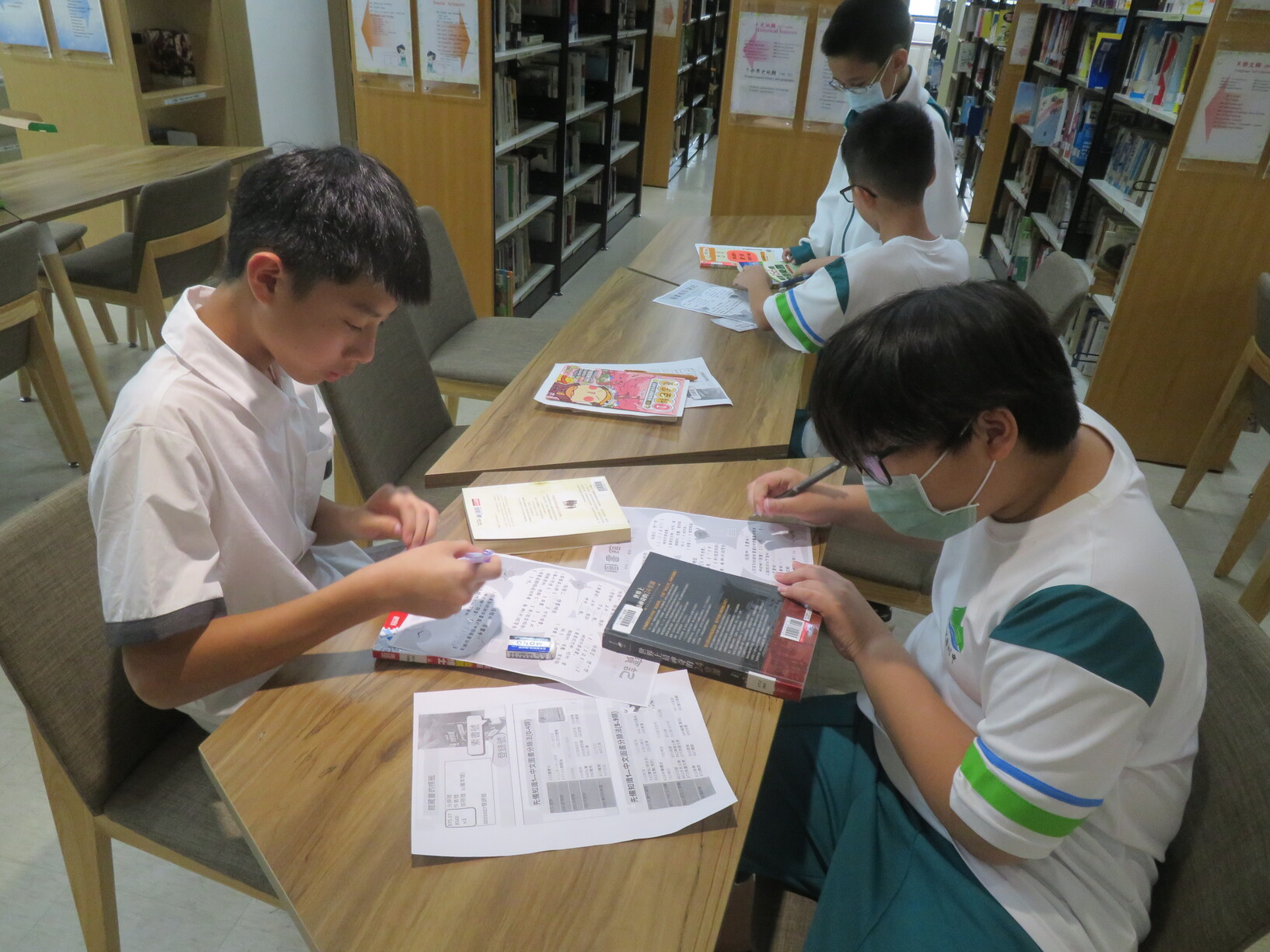 11508圖書館利用教育圖片