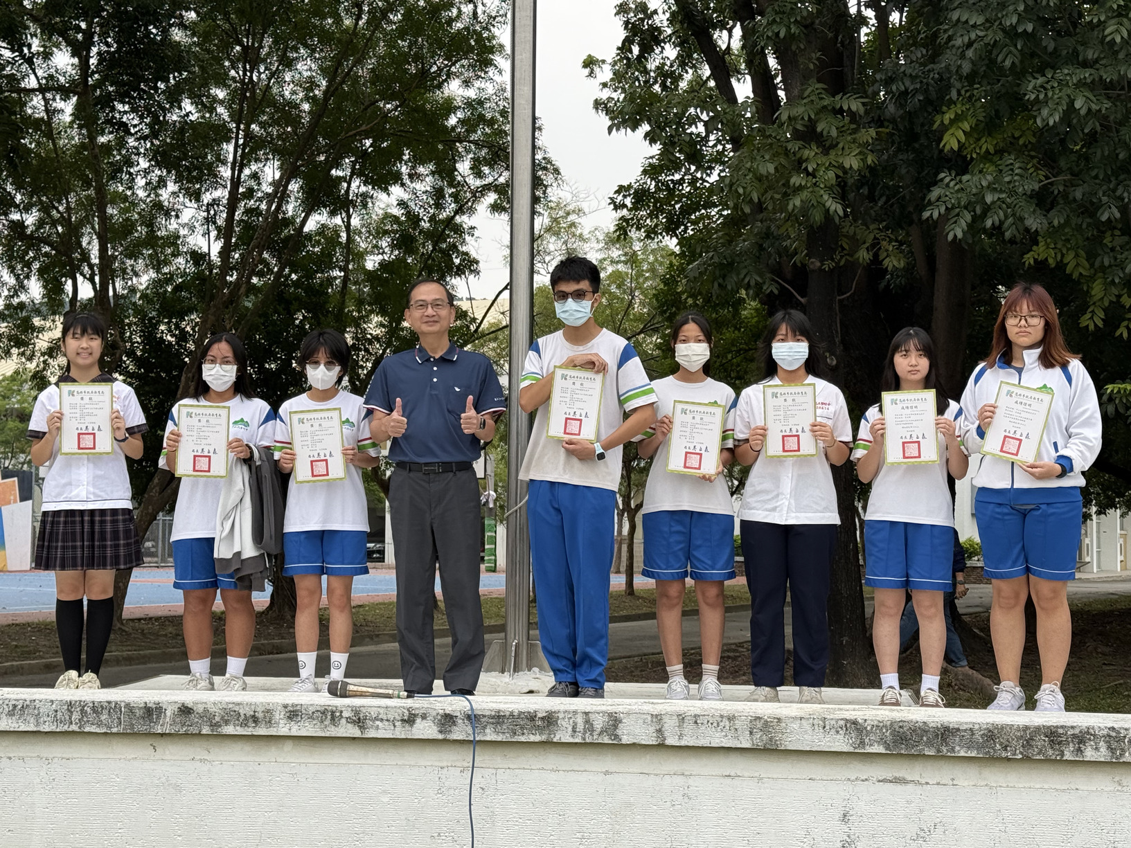 114年度 國語文競賽市賽獲獎 頒獎圖片